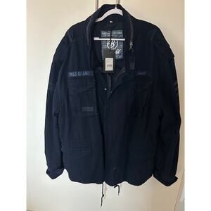 brandit m-65 giant jacket navy 5XL